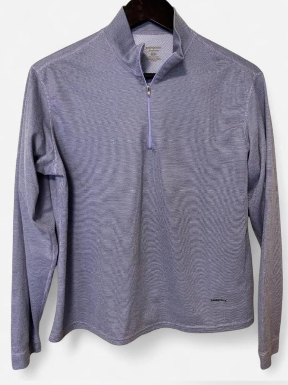 Patagonia Women’s Quarter-Zip Performance Pullover Jacket Light Purple Size L